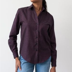 NWOT: Power of my people POMP Historian Proper Fit flannel shirt M